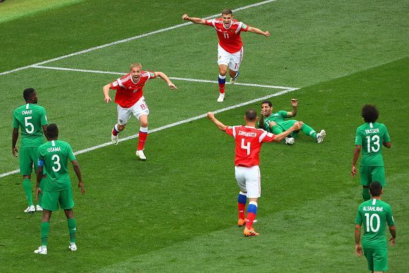 Russia v Saudi Arabia: Group A - 2018 FIFA World Cup Russia