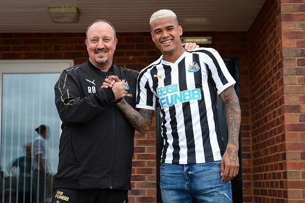 Newcastle United Unveil Loan Signing Kenedy