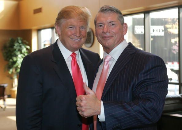 Donald Trump &amp; VInce McMahon Make WWE History