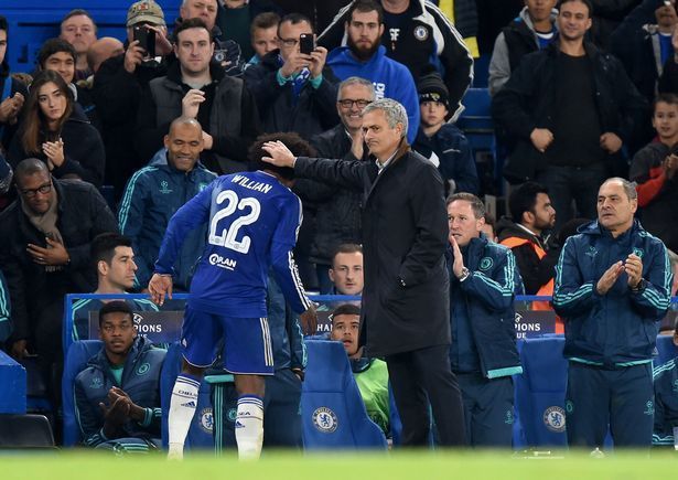 Mourinho is looking to reunite with former player Willian
