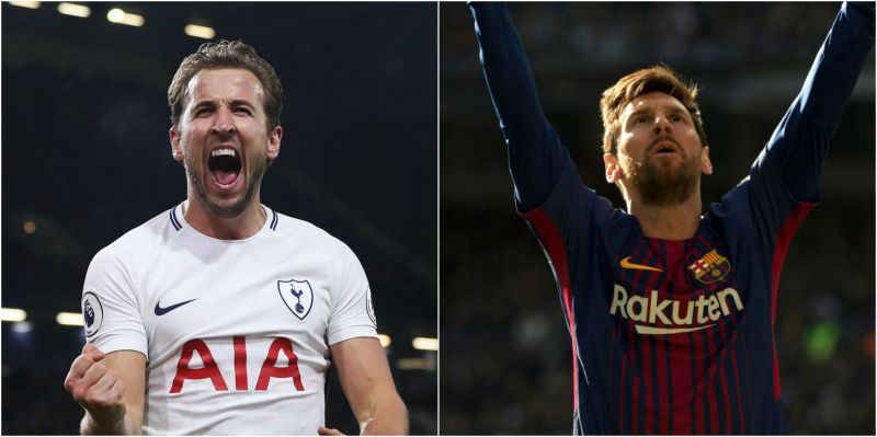 Messi vs Kane for the first time ever