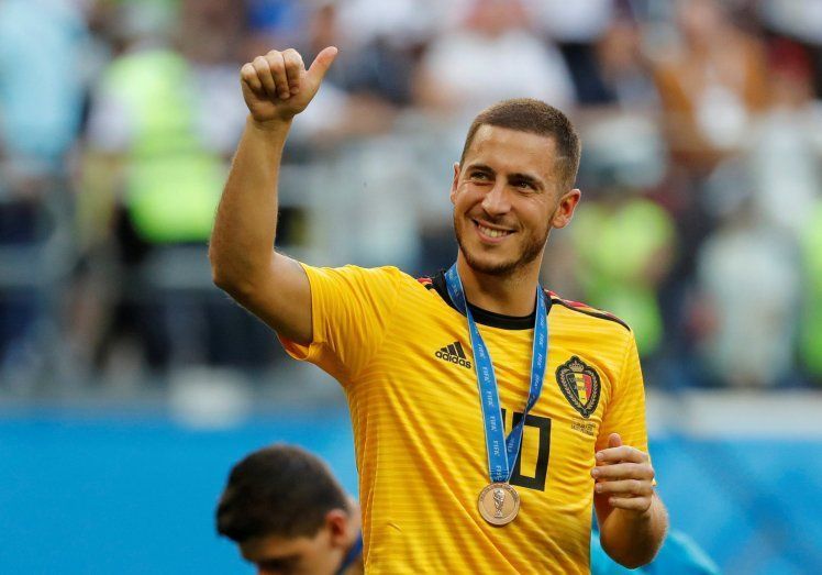 Eden Hazard was Belgium&#039;s key star as he helped the Red Devils to a third-placed finish in the World Cup