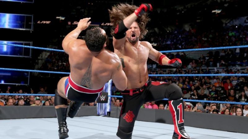 Image result for wwe rusev v styles