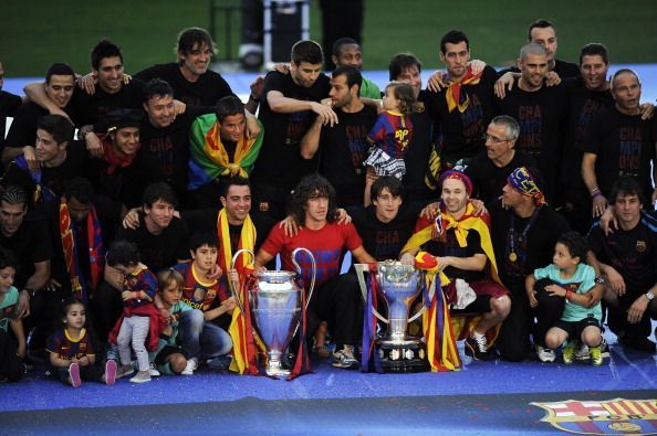 Barcelona Return Home Victorious With Champions League Trophy