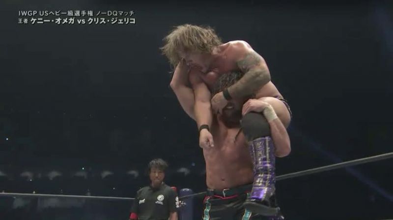 No one gets up from the One-Winged Angel...no one (at least in NJPW)