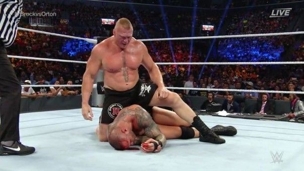 Brock Lesnar vs Randy Orton