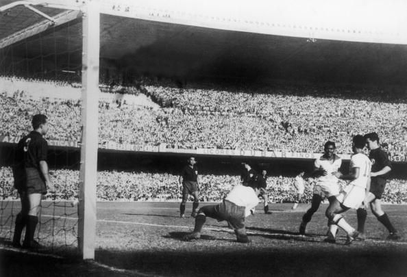 Brazil-Mexico Match At The World Cup In Rio De Janeiro 1950