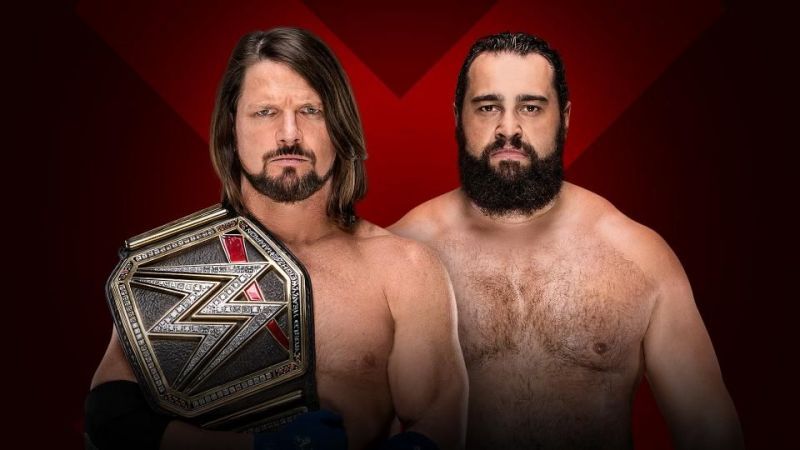 AJ Styles vs. Rusev