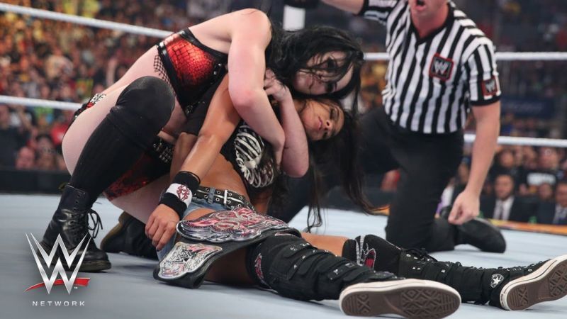 Paige and AJ Lee stole the show at SummerSlam 2014 