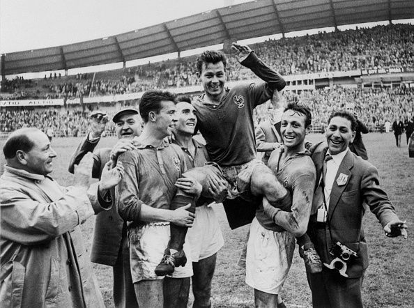 SOCCER-WORLD CUP-1958-FRANCE-WEST GERMANY-JUST FONTAINE