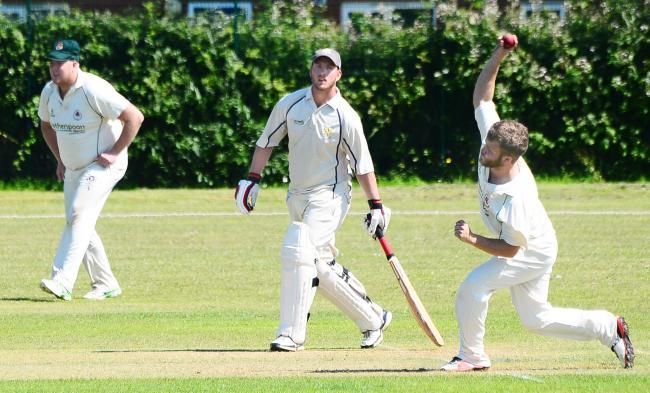 Jay Darrell was denied a maiden century in a local club cricket match