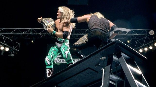 Edge and Christian came out on top in one of the greatest ladder matches of all time 