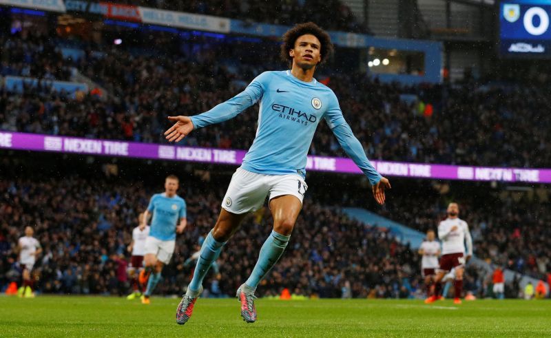 Sane won the PFA Young Player of the Year award in 2017/18