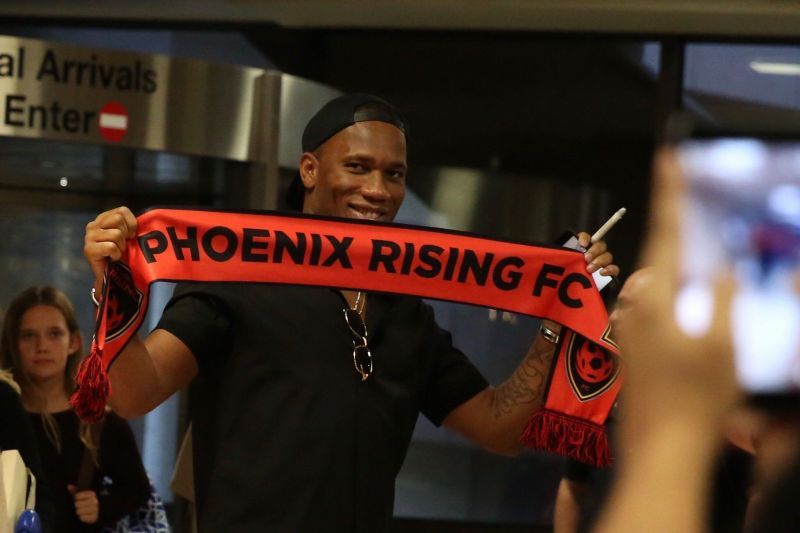 Drogba is also the owner of Phoenix Rising