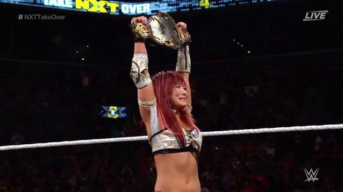 Kairi Sane is the new leader of the women's locker room in NXT 