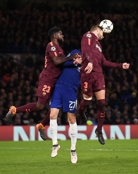 Chelsea FC v FC Barcelona - UEFA Champions League Round of 16: First Leg