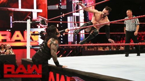 Image result for wwe finn vs roman raw 20 august 2018