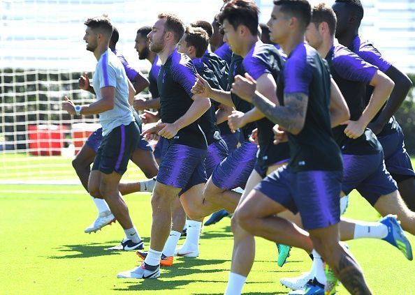 Tottenham Hotspur Pre-Season Training Session