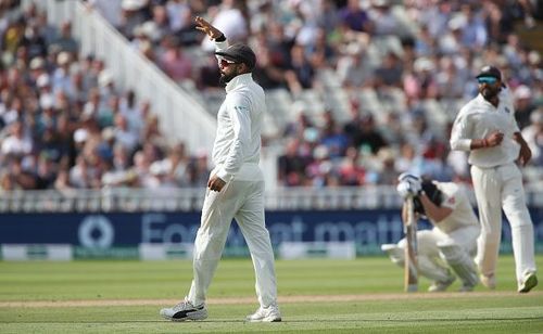 The Indian skipper ran out Root (80) with a direct hit