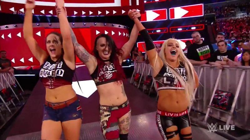 The Riott Squad came out on top again this week on Raw 