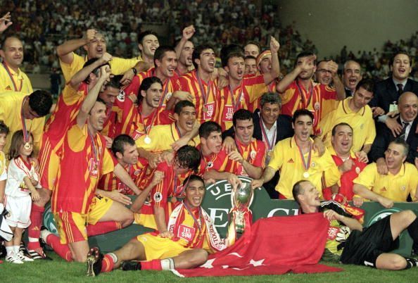 Galatasaray celebrate