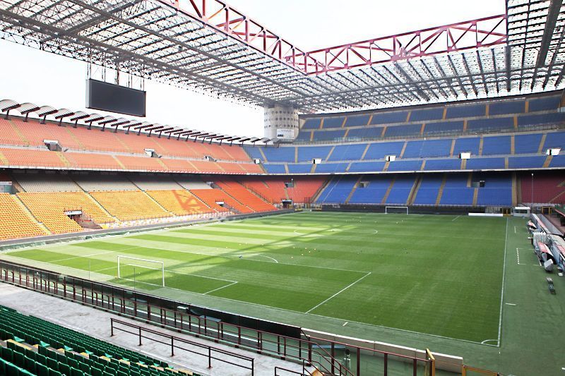 Interior of the stadium