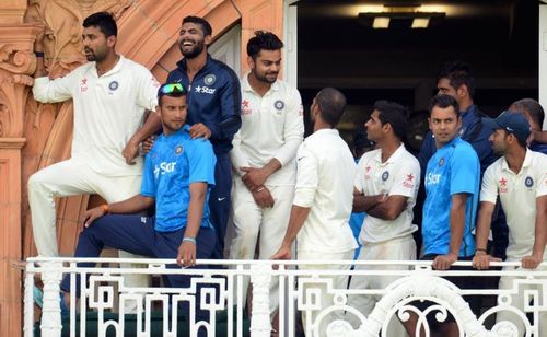 Image result for India lord's victory balcony