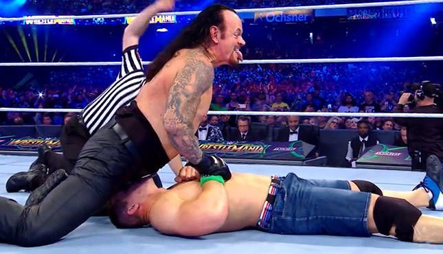The Undertaker and John Cena