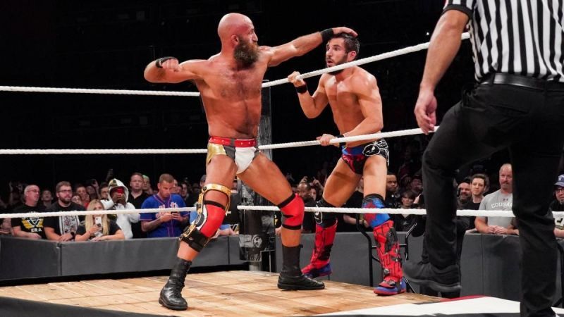 Gargano and Ciampa put on a fight for all to witness!