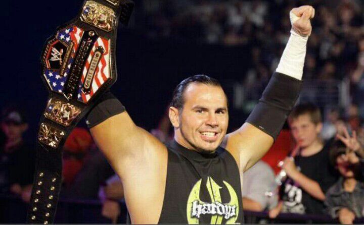 Matt Hardy as the United States Champion