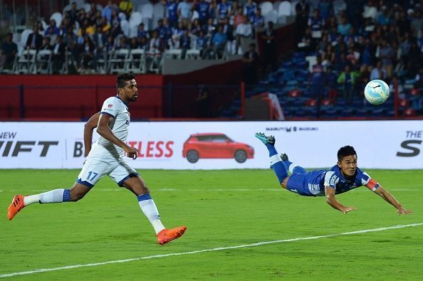 Sunil Chhetri will be heading in Nivia-branded balls into the net from next season