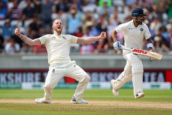 Ben Stokes Virat Kohli