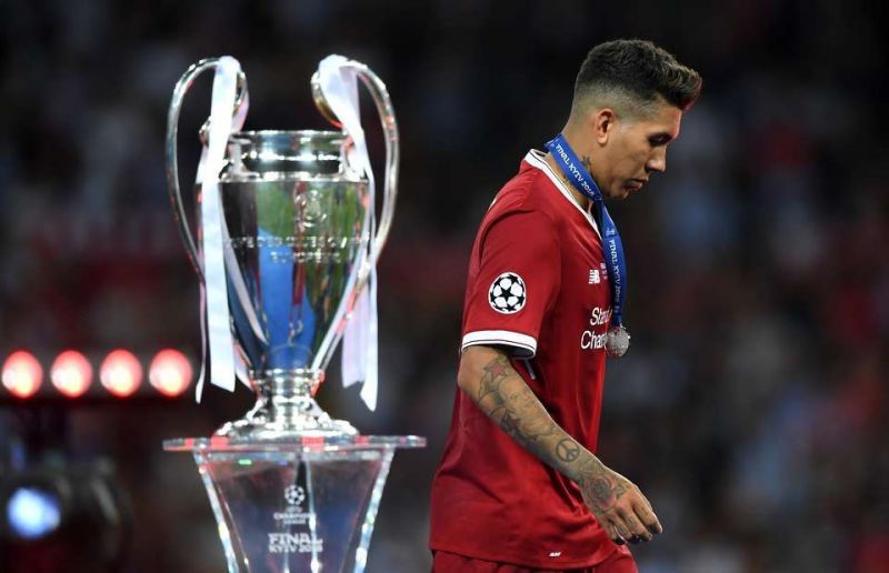 Firmino lost the Champions League Final 2018 to Real Madrid