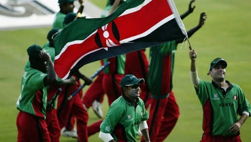 Kenyan Team at the 2003 Cricket World Cup