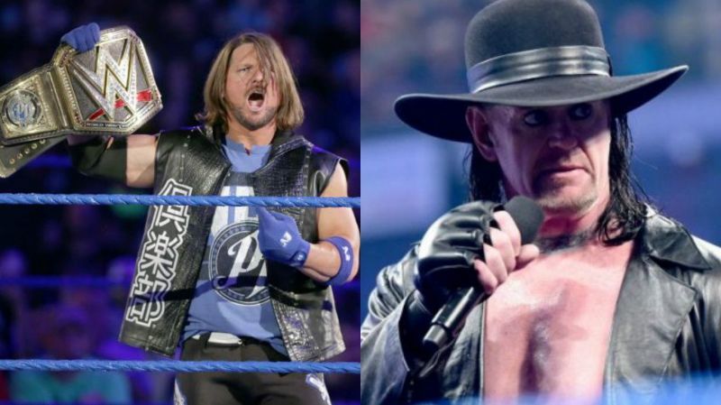 AJ Styles vs Undertaker