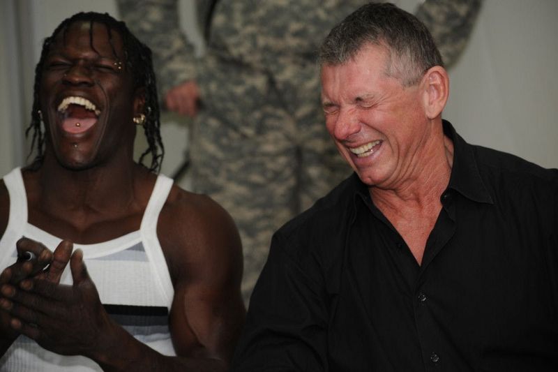 R-Truth and Vince McMahon visited troops in Afghanistan along with other WWE Superstars