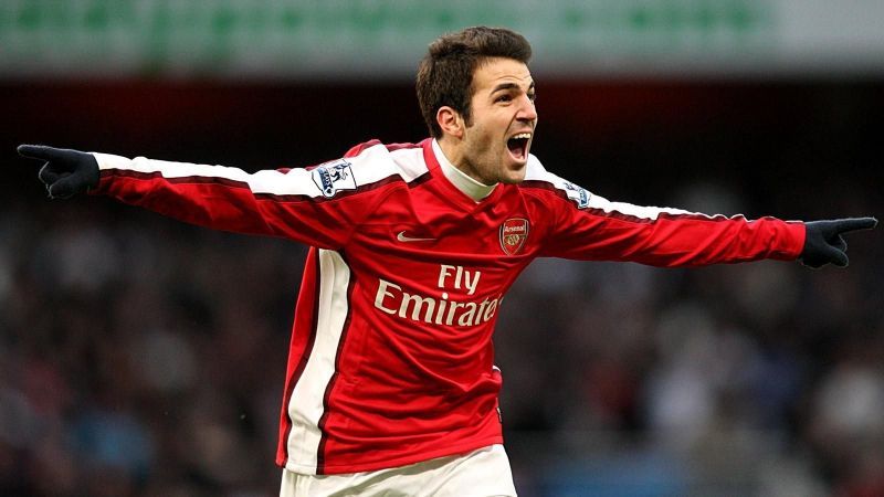 Fabregas was a fan favourite at Arsenal