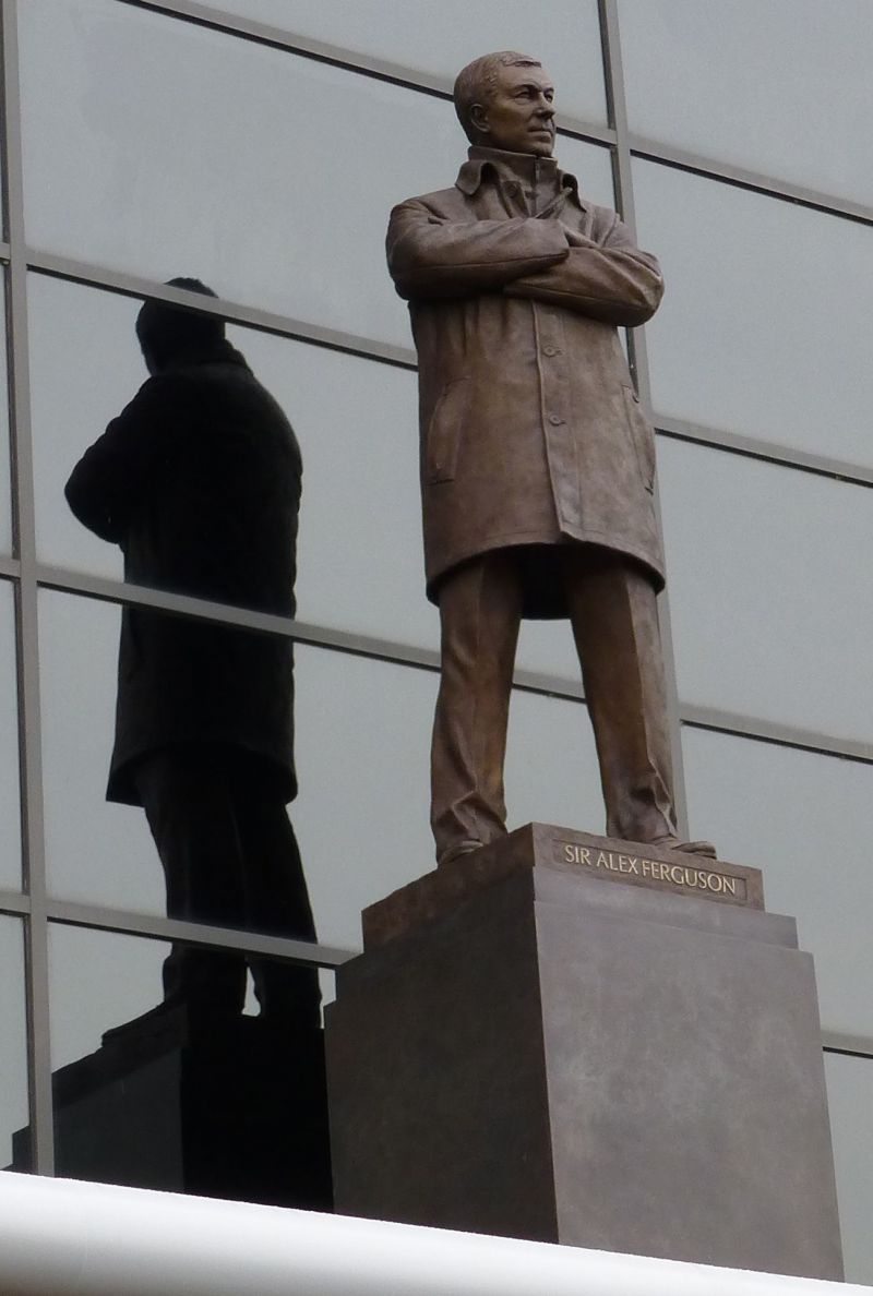 Image result for Alex Ferguson Statue at Old Trafford