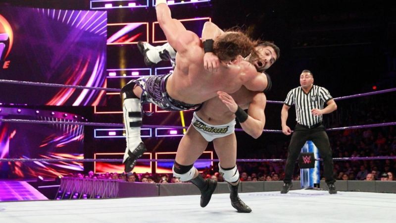 Ariya Daivari battled Buddy Murphy