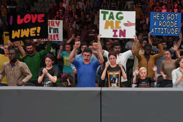WWE 2K18 Crowd