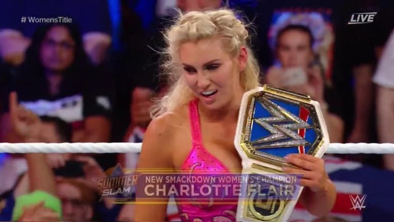 Charlotte is now a seven time Women&#039;s Champion 