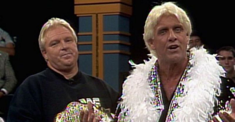 Ric Flair with Bobby Heenan