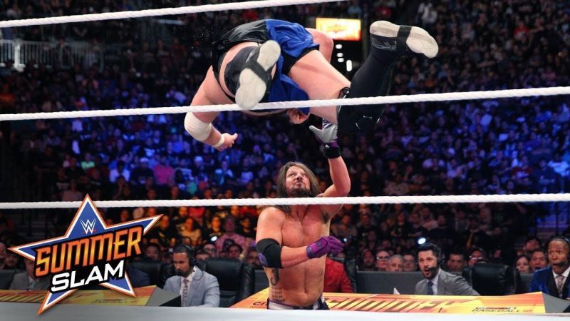 Image result for wwe styles vs joe summerslam