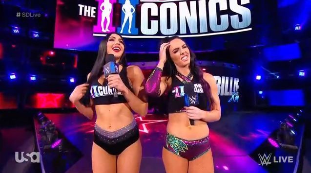 The IIconics taunt Naomi &amp; Brooklyn in their Australian Accents...