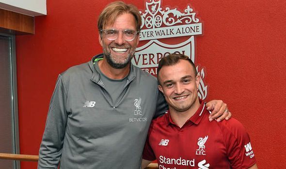 Image result for klopp shaqiri