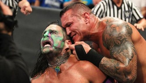 Jeff Hardy vs Randy Orton is definitely working