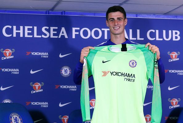 Chelsea Unveil New Signing Kepa Arrizabalaga