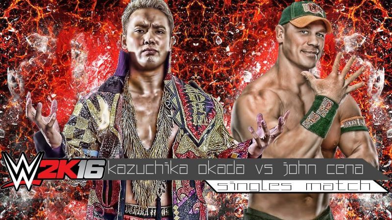 Kazuchika Okada and John Cena 