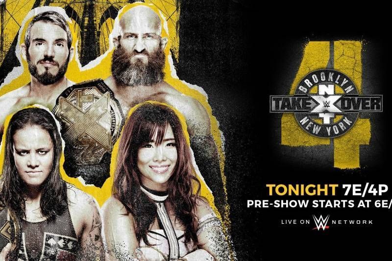 NXT TakeOver: Brooklyn IV poster.