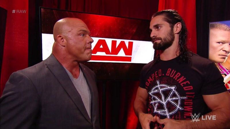 Seth Rollins is feeling the frustration as part of his feud with Dolph Ziggler and Drew Mcintyre 